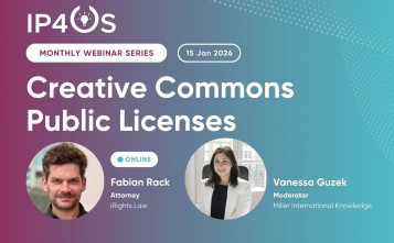 Upcoming IP4OS webinar explores Creative Commons Public License