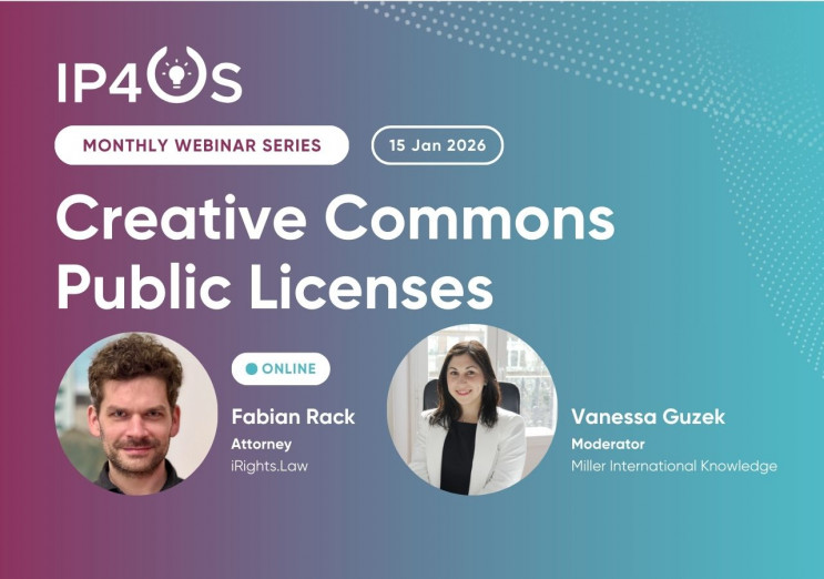 Upcoming IP4OS webinar explores Creative Commons Public License